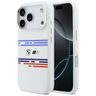 Etui BMW M Silicon Horizontal Line       MagSafe do iPhone 17 Pro biały na NearMe.pl