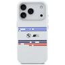 Etui BMW M Silicon Horizontal Line       MagSafe do iPhone 17 Pro biały na NearMe.pl