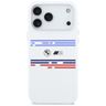Etui BMW M Silicon Horizontal Line       MagSafe do iPhone 17 Pro Max biały na NearMe.pl