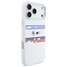 Etui BMW M Silicon Horizontal Line       MagSafe do iPhone 17 Pro Max biały na NearMe.pl