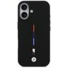 Etui BMW M Silicon Tricolor Line MagSafe do iPhone 17 czarny na NearMe.pl