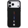 Etui BMW M Silicon Tricolor Line MagSafe do iPhone 17 Pro Max czarny na NearMe.pl