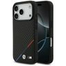 Etui BMW M Carbon Tricolor Line MagSafe  do iPhone 17 Pro czarny na NearMe.pl