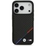 Etui BMW M Carbon Tricolor Line MagSafe  do iPhone 17 Pro czarny na NearMe.pl