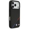 Etui BMW M Carbon Tricolor Line MagSafe  do iPhone 17 Pro czarny na NearMe.pl