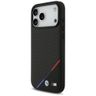 Etui BMW M Carbon Tricolor Line MagSafe  do iPhone 17 Pro Max czarny na NearMe.pl