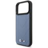 Etui BMW M Quilted Logo MagSafe do       iPhone 17 Pro Max niebieski na NearMe.pl