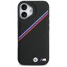 Etui BMW M Tricolor Metal Logo MagSafe   do iPhone 17 czarny na NearMe.pl