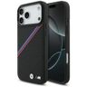 Etui BMW M Tricolor Metal Logo MagSafe   do iPhone 17 Pro Max czarny na NearMe.pl