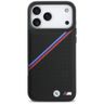 Etui BMW M Tricolor Metal Logo MagSafe   do iPhone 17 Pro Max czarny na NearMe.pl