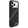 Etui BMW M Tricolor Metal Logo MagSafe   do iPhone 17 Pro Max czarny na NearMe.pl