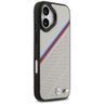 Etui BMW M Tricolor Metal Logo MagSafe   do iPhone 17 szary na NearMe.pl