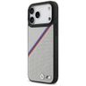 Etui BMW M Tricolor Metal Logo MagSafe   do iPhone 17 Pro Max szary na NearMe.pl