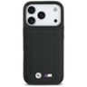 Etui BMW M Quilted Logo MagSafe do       iPhone 17 Pro czarny na NearMe.pl