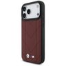 Etui BMW M Quilted Logo MagSafe do       iPhone 17 Pro Max czerwony na NearMe.pl