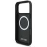 Etui BMW M Perforated Stripe Logo        MagSafe do iPhone 17 Pro Max niebieski na NearMe.pl