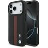 Etui BMW M Perforated Stripe Logo        MagSafe do iPhone 17 Pro czerwony na NearMe.pl