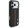 Etui BMW M Perforated Stripe Logo        MagSafe do iPhone 17 Pro czerwony na NearMe.pl
