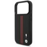 Etui BMW M Perforated Stripe Logo        MagSafe do iPhone 17 Pro czerwony na NearMe.pl