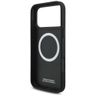 Etui BMW M Perforated Stripe Logo        MagSafe do iPhone 17 Pro Max czerwony na NearMe.pl