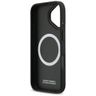 Etui BMW M Perforated Stripe Logo        MagSafe do iPhone 17 granatowy na NearMe.pl