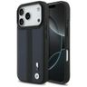 Etui BMW M Perforated Stripe Logo        MagSafe do iPhone 17 Pro granatowy na NearMe.pl