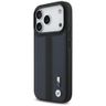 Etui BMW M Perforated Stripe Logo        MagSafe do iPhone 17 Pro granatowy na NearMe.pl