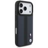 Etui BMW M Perforated Stripe Logo        MagSafe do iPhone 17 Pro granatowy na NearMe.pl
