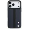 Etui BMW M Perforated Stripe Logo        MagSafe do iPhone 17 Pro Max granatowy na NearMe.pl