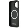 Etui BMW M Perforated Stripe Logo        MagSafe do iPhone 17 szary na NearMe.pl