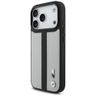 Etui BMW M Perforated Stripe Logo        MagSafe do iPhone 17 Pro szary na NearMe.pl
