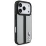 Etui BMW M Perforated Stripe Logo        MagSafe do iPhone 17 Pro szary na NearMe.pl