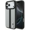 Etui BMW M Perforated Stripe Logo        MagSafe do iPhone 17 Pro Max szary na NearMe.pl