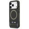 Etui BMW M IML Metal Buttons & Logo      MagSafe do iPhone 17 Pro czarno-niebieski na NearMe.pl