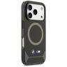 Etui BMW M IML Metal Buttons & Logo      MagSafe do iPhone 17 Pro czarno-niebieski na NearMe.pl