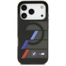 Etui BMW M IML Metal Buttons Tricolor    Lines MagSafe do iPhone 17 Pro czarny na NearMe.pl
