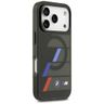 Etui BMW M IML Metal Buttons Tricolor    Lines MagSafe do iPhone 17 Pro czarny na NearMe.pl