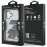 Etui BMW M IML Metal Buttons Tricolor    Lines MagSafe do iPhone 17 antracyt na NearMe.pl