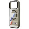 Etui BMW M IML Metal Buttons Tricolor    Lines MagSafe do iPhone 17 Pro antracyt na NearMe.pl