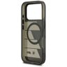 Etui BMW M IML Metal Buttons Tricolor    Lines MagSafe do iPhone 17 Pro Max antracyt na NearMe.pl