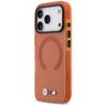Etui BMW M IML Shockproof Metal Logos    MagSafe do iPhone 17 Pro Max pomarańczowy na NearMe.pl