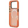 Etui BMW M IML Shockproof Metal Logos    MagSafe do iPhone 17 Pro Max pomarańczowy na NearMe.pl