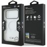 Etui BMW M IML Shockproof Metal Logos    MagSafe do iPhone 17 Pro przezroczysty na NearMe.pl