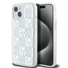 DKNY DKHCP15SLCPEPT iPhone 15 / 14 / 136.1" biały/white hardcase Liquid Glitter Multilogo na NearMe.pl