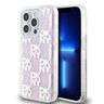 DKNY DKHCP15LLCPEPP iPhone 15 Pro6.1" różowy/pink hardcase Liquid Glitter Multilogo na NearMe.pl