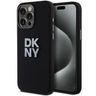 DKNY DKHCP15LSMCBSK iPhone 15 Pro6.1" czarny/black hardcase Liquid Silicone Metal Logo na NearMe.pl