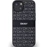 DKNY DKHCP15MPRTHSLK iPhone 15 Plus /14 Plus 6.7" czarny/black hardcase Leather Mono Stripe & Metal Logo na NearMe.pl