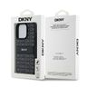 DKNY DKHCP15XPRTHSLK iPhone 15 Pro Max6.7" czarny/black hardcase Leather Mono Stripe & Metal Logo na NearMe.pl