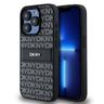 DKNY DKHCP15XPRTHSLK iPhone 15 Pro Max6.7" czarny/black hardcase Leather Mono Stripe & Metal Logo na NearMe.pl