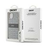 DKNY DKHCP14SPRTHSLE iPhone 14 / 15 / 136.1" beżowy/beige hardcase Leather Mono Stripe & Metal Logo na NearMe.pl
